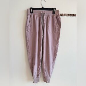 Grey Lavender Jogger Pants